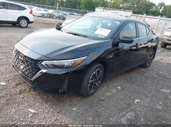 3N1AB8CV4SY352465 2025 NISSAN SENTRA Black Front left