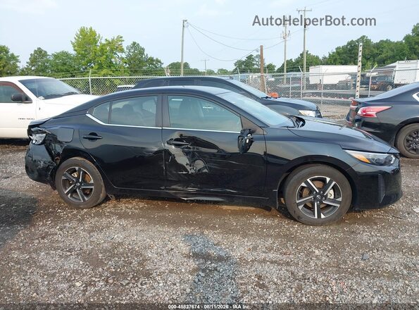 3N1AB8CV4SY352465 2025 NISSAN SENTRA Black Rear interior view