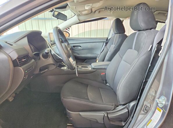 3N1AB8CV4SY373722 2025 NISSAN SENTRA Gray წინა სალონის ხედი