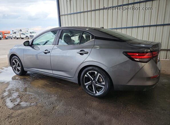 3N1AB8CV4SY373722 2025 NISSAN SENTRA Gray VIN კოდის სტიკერის ხედი