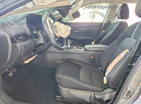 3N1AB8CV4SY378385 2025 NISSAN SENTRA Серый Вид салона спереди