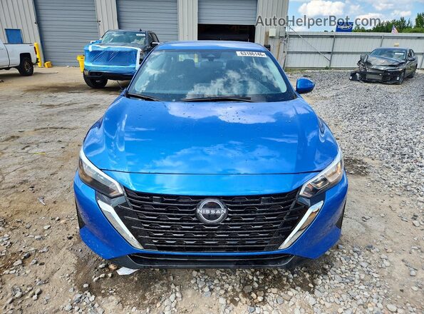 3N1AB8CV4SY380587 2025 NISSAN SENTRA Blue Vista frontal