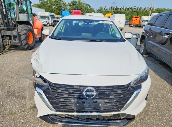 3N1AB8CV4SY382680 2025 NISSAN SENTRA White Widok z przodu