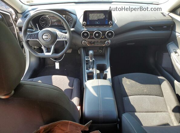 3N1AB8CV4SY382680 2025 NISSAN SENTRA White Widok deski rozdzielczej