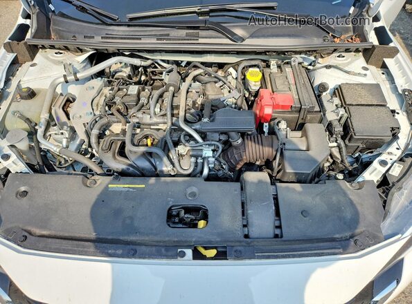 3N1AB8CV4SY382680 2025 NISSAN SENTRA White Widok wnętrza z tyłu