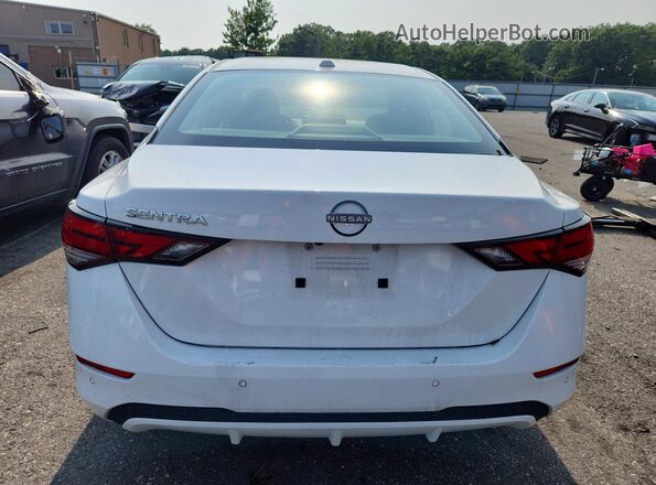 3N1AB8CV4SY382680 2025 NISSAN SENTRA White Widok z tyłu