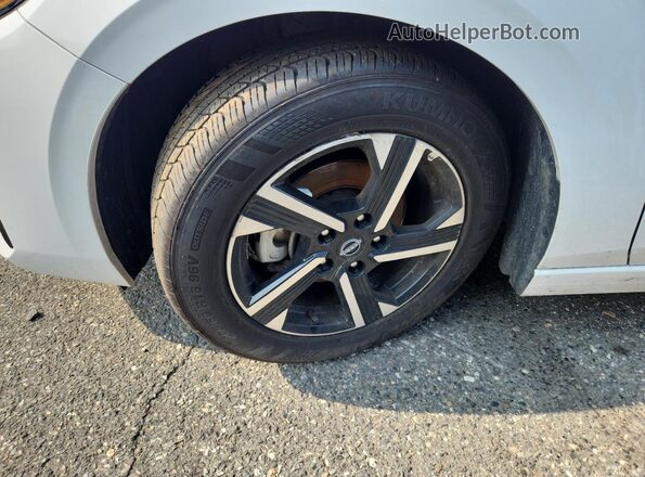 3N1AB8CV4SY382680 2025 NISSAN SENTRA White Widok wnętrza 360 stopni