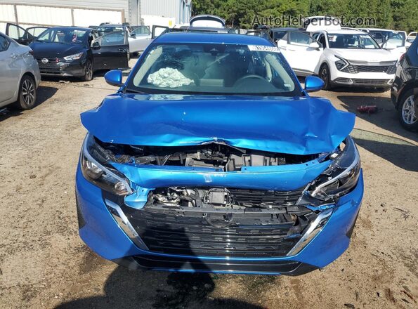 3N1AB8CV4SY389760 2025 NISSAN SENTRA Blue Widok wnętrza 360 stopni