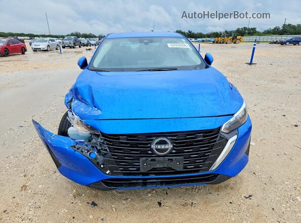 3N1AB8CV4SY395977 2025 NISSAN SENTRA Blue Vista frontal