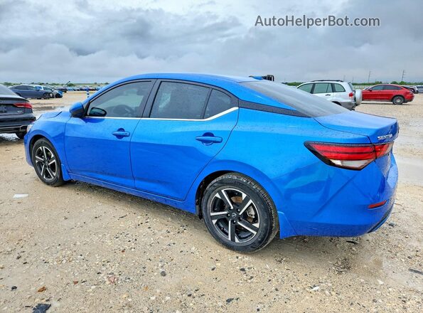 3N1AB8CV4SY395977 2025 NISSAN SENTRA Blue Trasero izquierdo