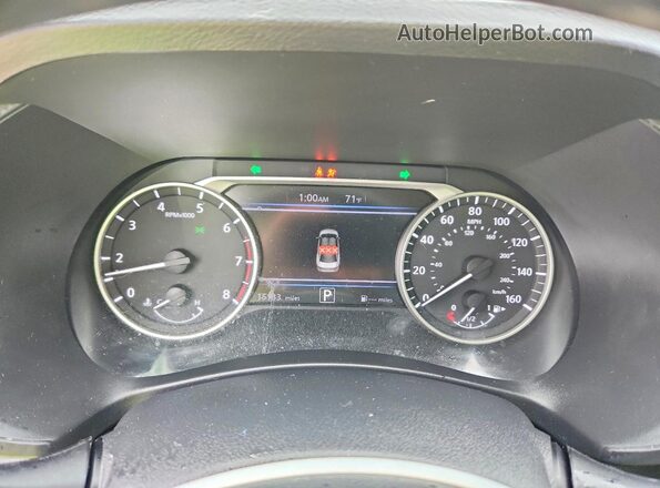 3N1AB8CV4SY395977 2025 NISSAN SENTRA Blue Vista del cuadro de instrumentos
