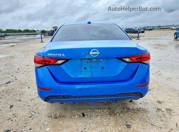 3N1AB8CV4SY395977 2025 NISSAN SENTRA Blue Vista trasera