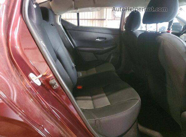 3N1AB8CV5MY222357 2021 NISSAN SENTRA Красный Вид задних сидений