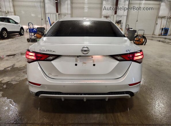 3N1AB8CV5MY224173 2021 NISSAN SENTRA Silver Vista trasera