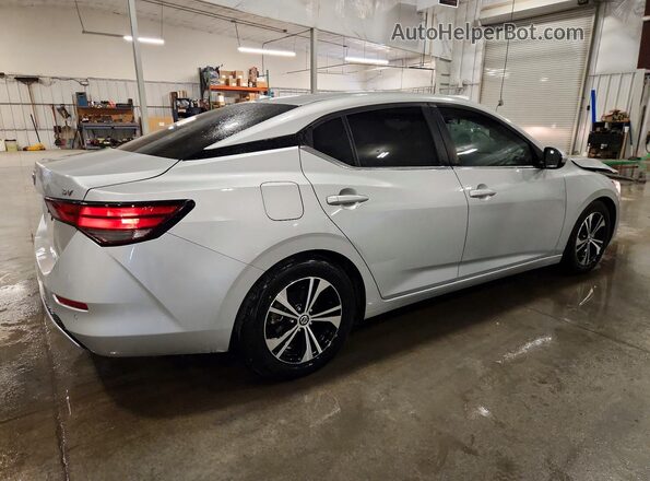 3N1AB8CV5MY224173 2021 NISSAN SENTRA Silver Trasero derecho