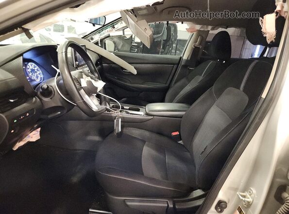 3N1AB8CV5MY224173 2021 NISSAN SENTRA Silver Front interior view