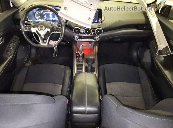 3N1AB8CV5MY224173 2021 NISSAN SENTRA Silver Dashboard view