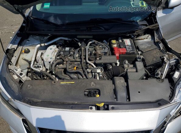 3N1AB8CV5MY225582 2021 NISSAN SENTRA Серебряный Вид задней части салона