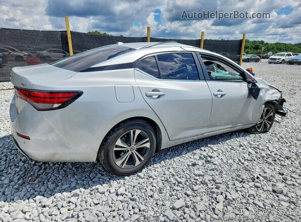 3N1AB8CV5MY225601 2021 NISSAN SENTRA Silver Задня права чверть