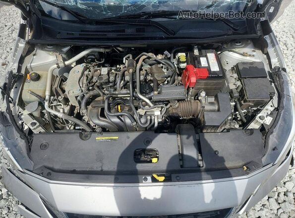 3N1AB8CV5MY225601 2021 NISSAN SENTRA Silver Вид задньої частини салону