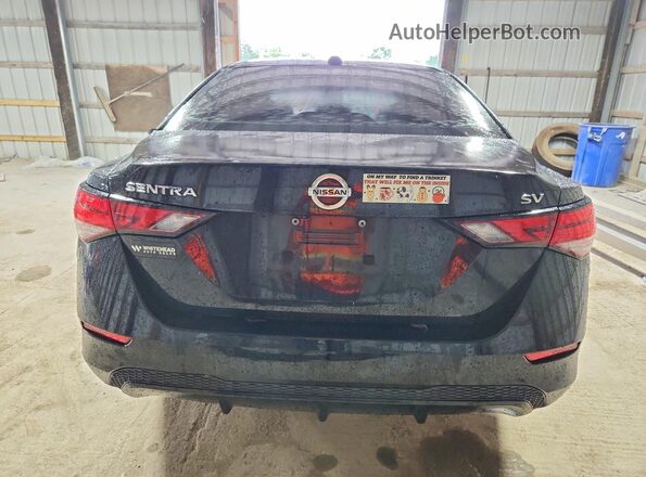 3N1AB8CV5MY235545 2021 NISSAN SENTRA Black Rear view
