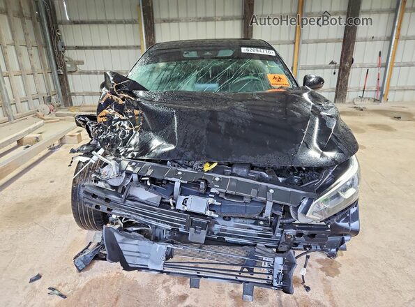 3N1AB8CV5MY235545 2021 NISSAN SENTRA Black Front view