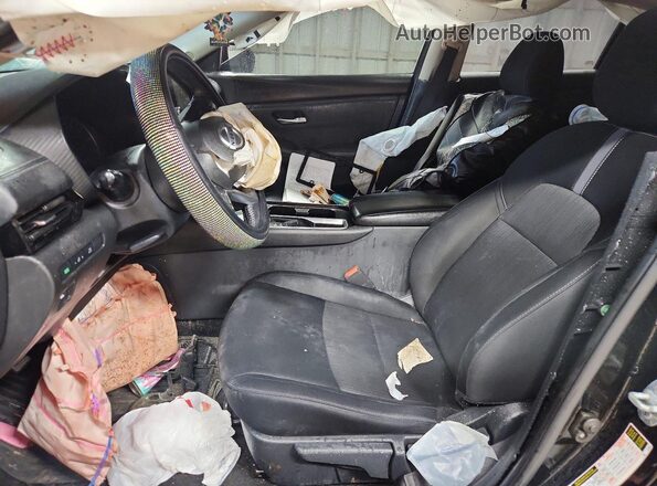 3N1AB8CV5MY235545 2021 NISSAN SENTRA Black Front interior view