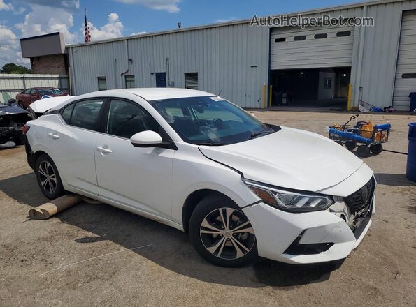 3N1AB8CV5MY239580 2021 NISSAN SENTRA White Передня права чверть