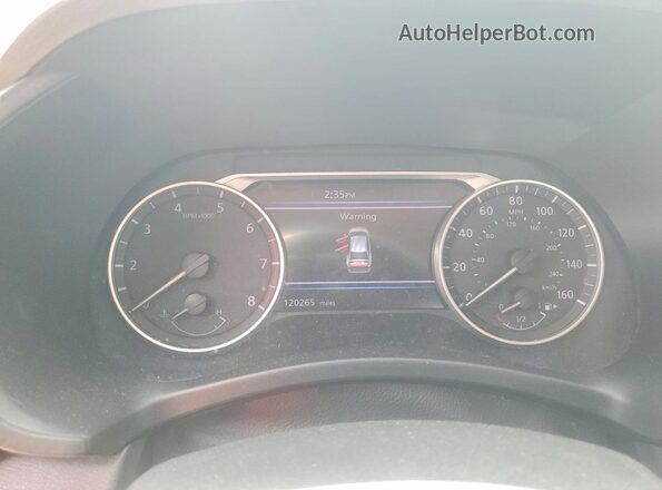 3N1AB8CV5MY239580 2021 NISSAN SENTRA White Вид щитка приладів