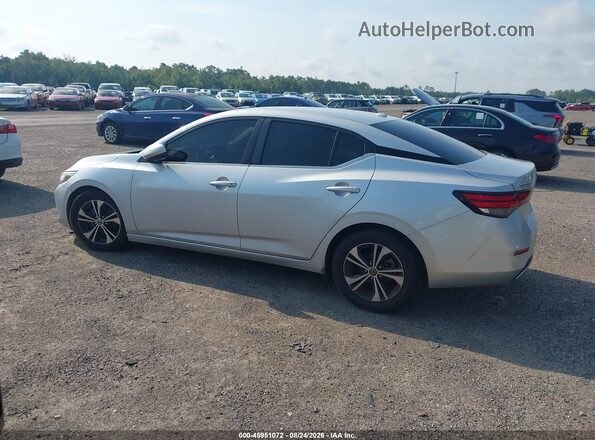 3N1AB8CV5MY249428 2021 NISSAN SENTRA Silver Հետևի ձախ