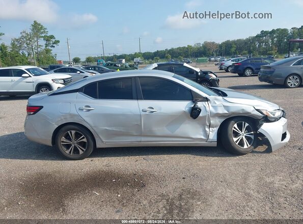 3N1AB8CV5MY249428 2021 NISSAN SENTRA Silver Սալոնի հետևի տեսք