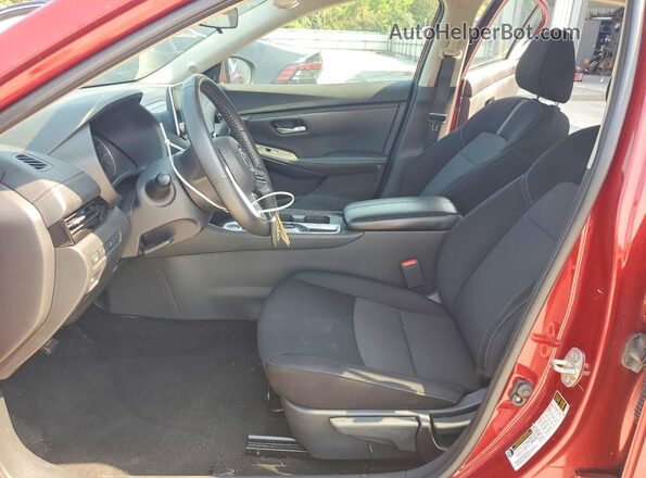 3N1AB8CV5MY277097 2021 NISSAN SENTRA Burgundy Front interior view