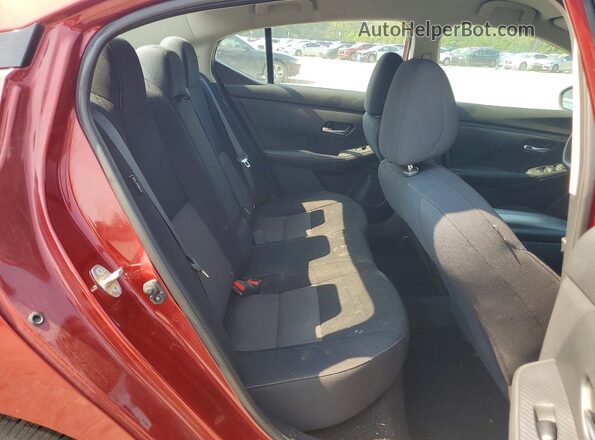 3N1AB8CV5MY277097 2021 NISSAN SENTRA Burgundy Rear seats view