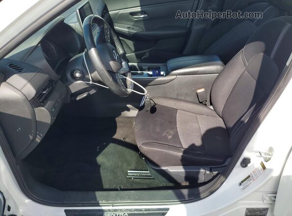 3N1AB8CV5MY279836 2021 NISSAN SENTRA White Vista interior delantera