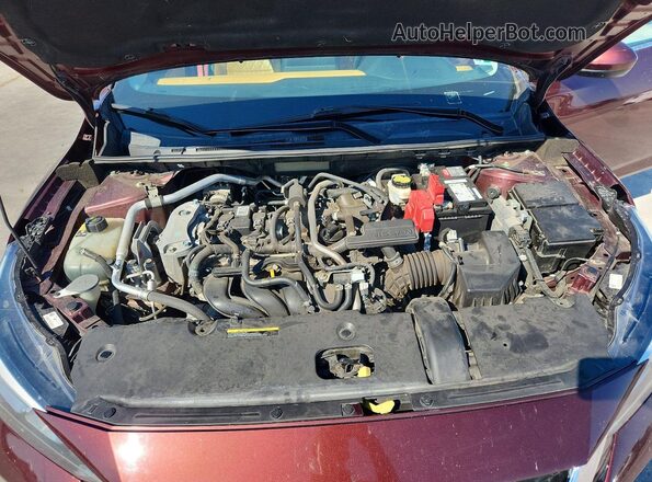 3N1AB8CV5MY293946 2021 NISSAN SENTRA Maroon უკანა სალონის ხედი