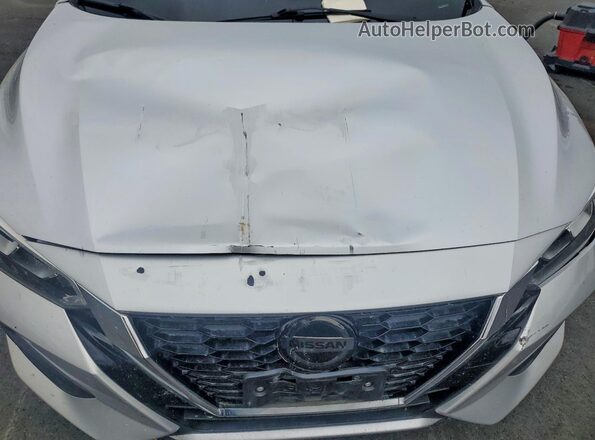 3N1AB8CV5MY294689 2021 NISSAN SENTRA Серебряный Вид задней части салона