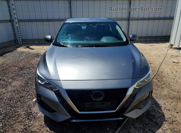 3N1AB8CV5MY317212 2021 NISSAN SENTRA Gray Widok z przodu