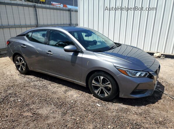 3N1AB8CV5MY317212 2021 NISSAN SENTRA Gray 