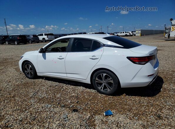 3N1AB8CV5MY317842 2021 NISSAN SENTRA White Հետևի ձախ