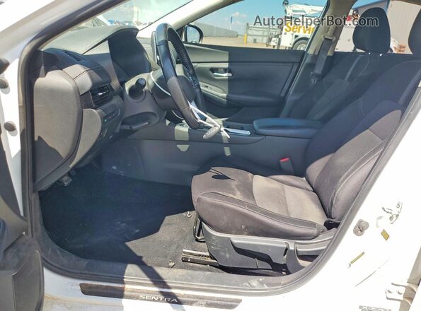 3N1AB8CV5MY317842 2021 NISSAN SENTRA White Սալոնի դիմացի տեսք