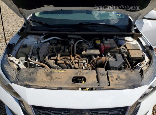 3N1AB8CV5MY317842 2021 NISSAN SENTRA White Սալոնի հետևի տեսք