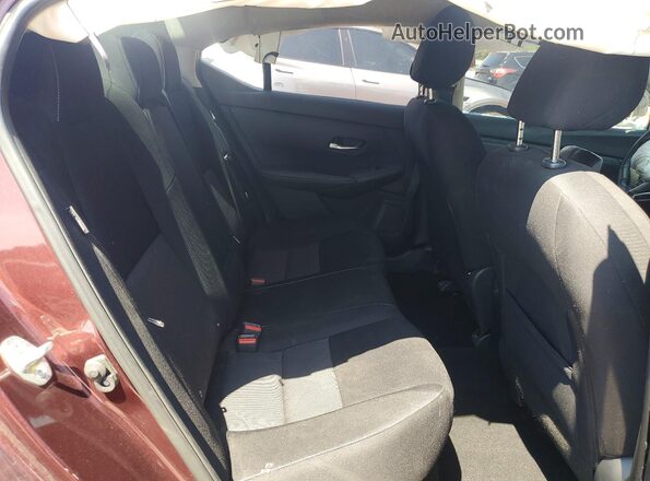 3N1AB8CV5MY319218 2021 NISSAN SENTRA Темно-бордовый Вид задних сидений