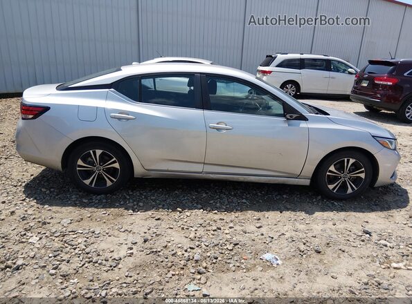 3N1AB8CV5NY242075 2022 NISSAN SENTRA Silver Rear interior view