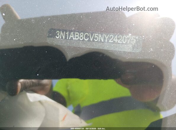 3N1AB8CV5NY242075 2022 NISSAN SENTRA Silver 