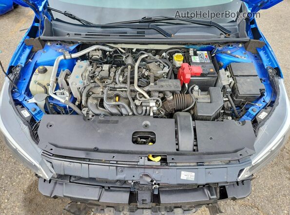 3N1AB8CV5NY276100 2022 NISSAN SENTRA Blue Rear interior view