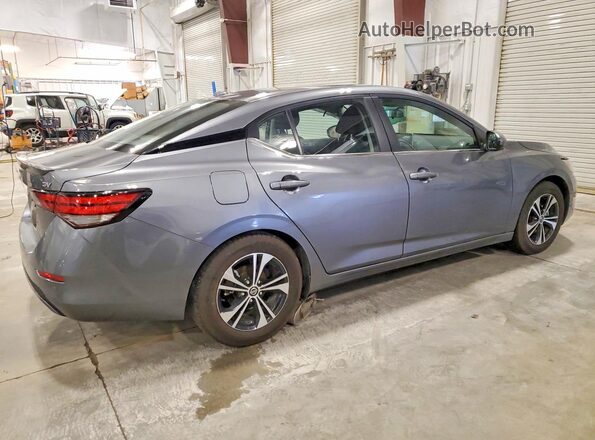 3N1AB8CV5NY320287 2022 NISSAN SENTRA Серый Задняя правая четверть
