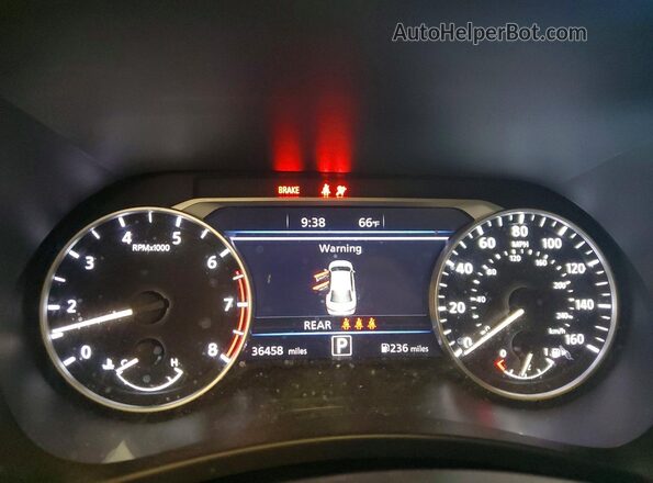 3N1AB8CV5NY320287 2022 NISSAN SENTRA Серый Вид щитка приборов