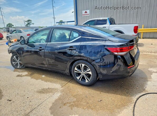 3N1AB8CV5PY233539 2023 NISSAN SENTRA Black უკანა მარცხენა