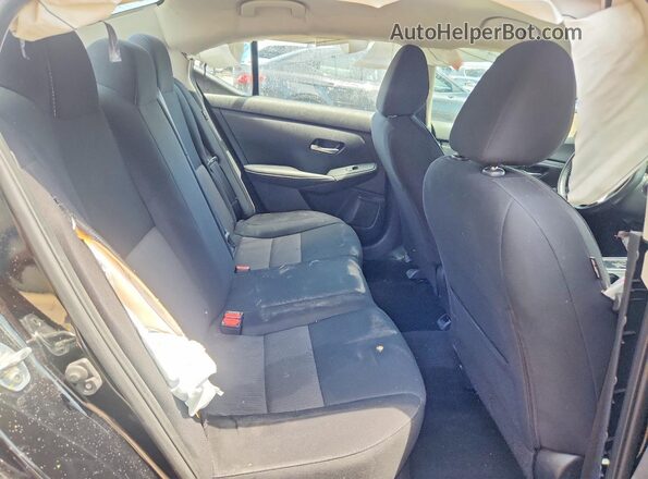 3N1AB8CV5PY233539 2023 NISSAN SENTRA Black უკანა სავარძლების ხედი
