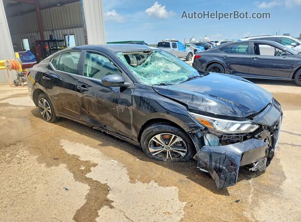 3N1AB8CV5PY233539 2023 NISSAN SENTRA Black წინა მარჯვენა